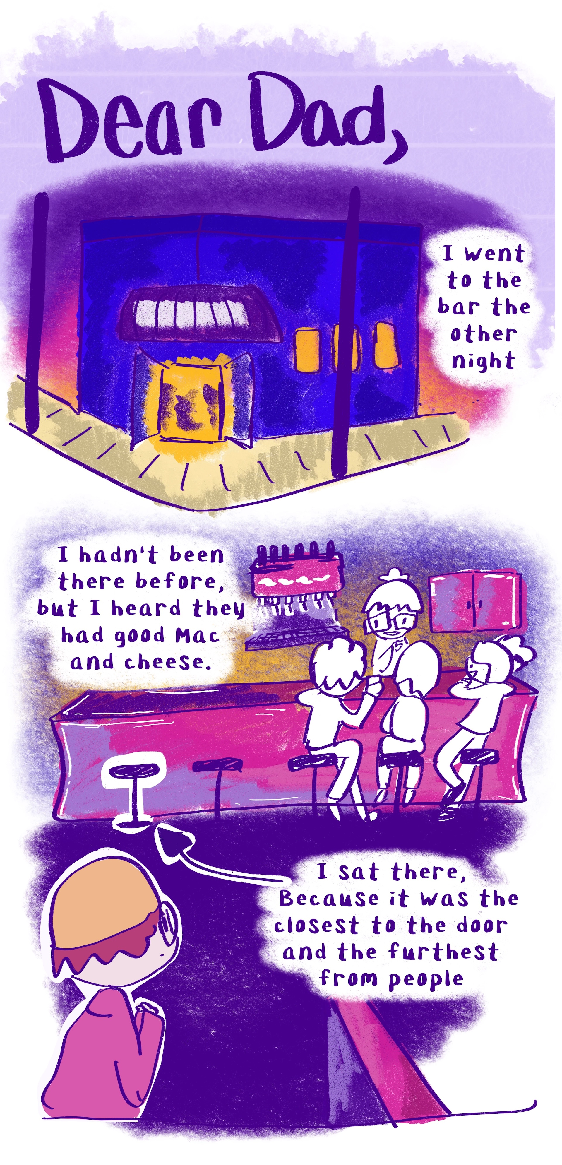 Comic Title: Dear Dad,